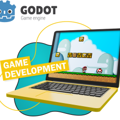 Godot.  Основа создания легендарных игр - КИБЕРшкола программирования для детей, компьютерные курсы для школьников, начинающих и подростков - KIBERone г. Липецк
