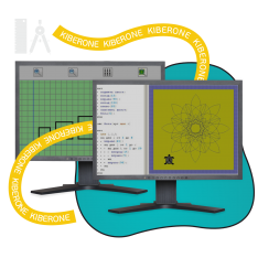 Исполнители чертежник и черепашка - КИБЕРшкола программирования для детей, компьютерные курсы для школьников, начинающих и подростков - KIBERone г. Липецк
