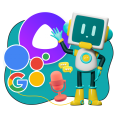 Голосовой помощник Алиса - КИБЕРшкола программирования для детей, компьютерные курсы для школьников, начинающих и подростков - KIBERone г. Липецк