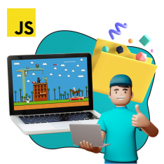 Программирование на JavaScript. Учимся создавать игры! - КИБЕРшкола программирования для детей, компьютерные курсы для школьников, начинающих и подростков - KIBERone г. Липецк