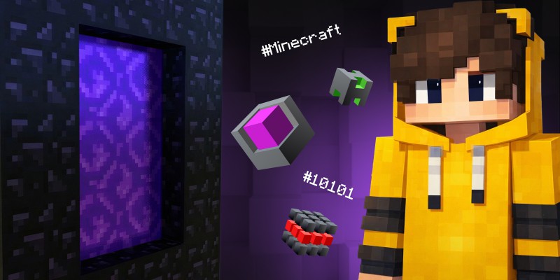 Архитекторы Реальности. Программируем Портал в Minecraft - КИБЕРшкола программирования для детей, компьютерные курсы для школьников, начинающих и подростков - KIBERone г. Липецк